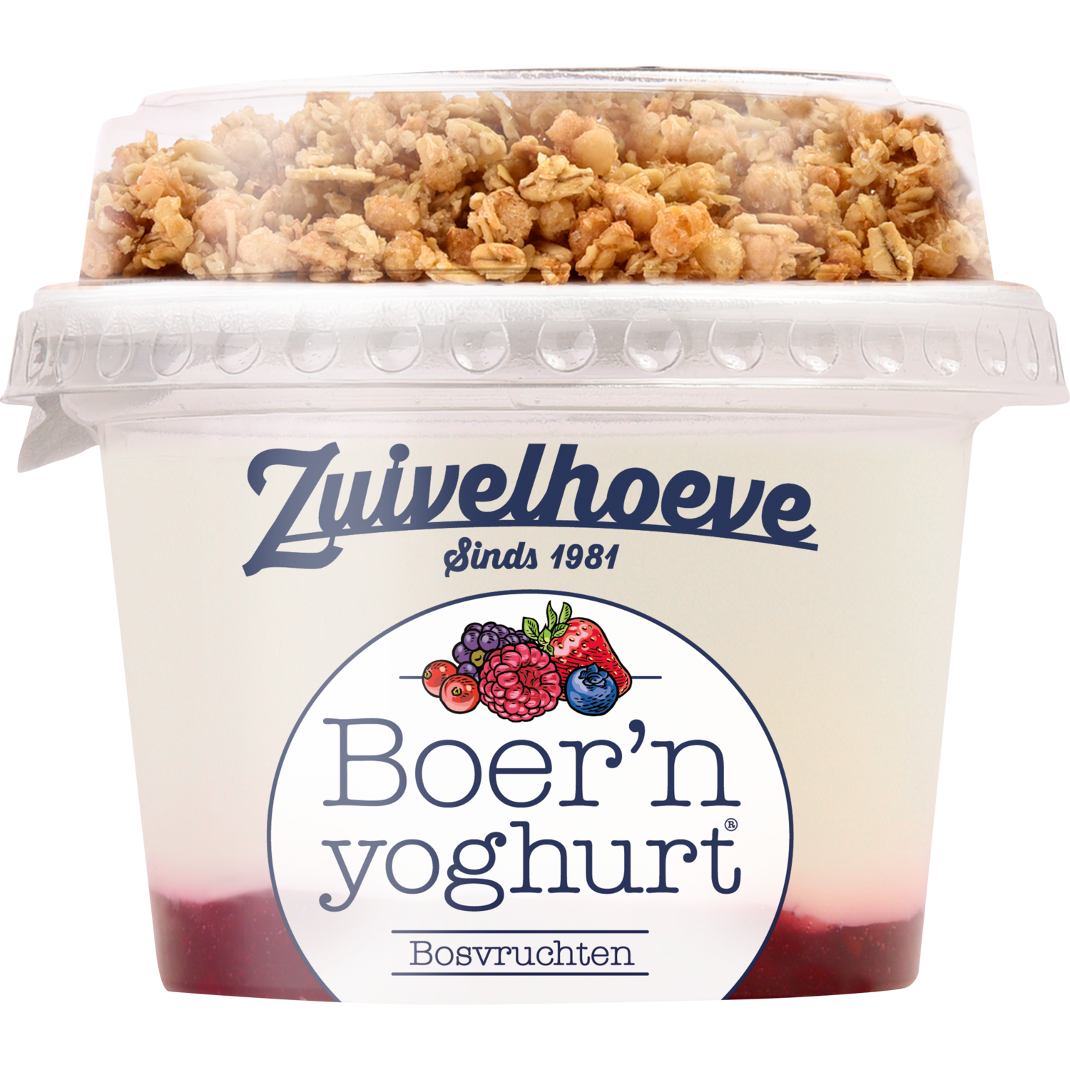 Zuivelhoeve Boern yoghurt muesli bosvruchten