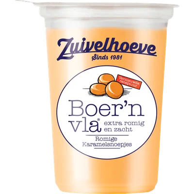 Zuivelhoeve Boern vla karamelsnoepjes