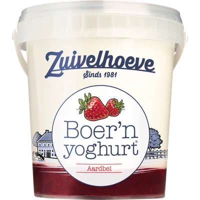 Zuivelhoeve Boern yoghurt aardbei