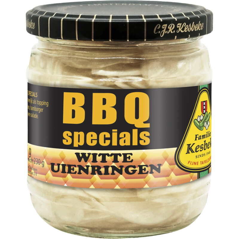 Kesbeke BBQ specials witte uienringen