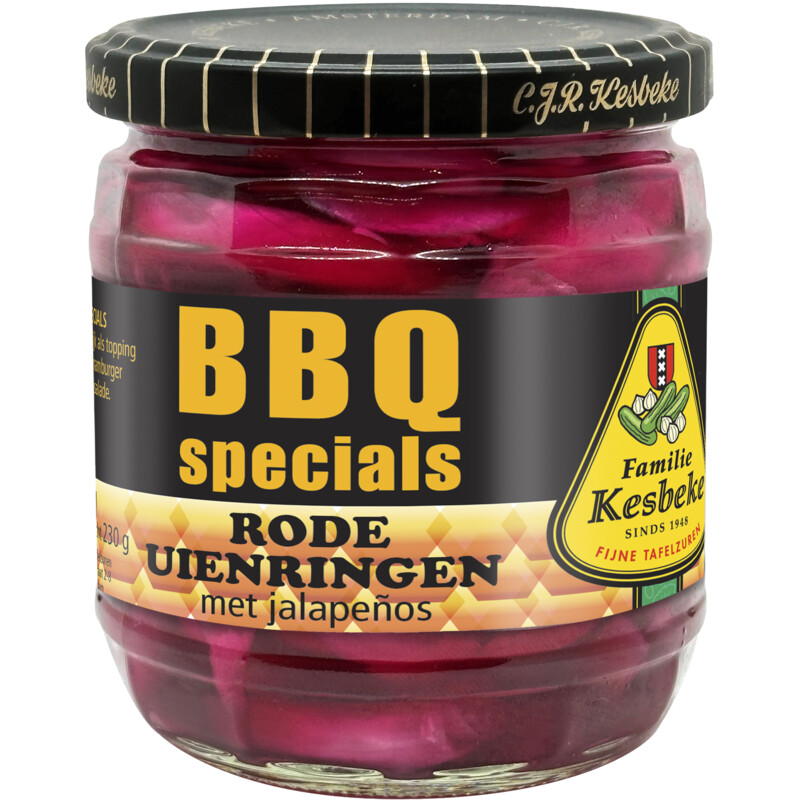 Kesbeke BBQ specials rode uienringen jalapeño