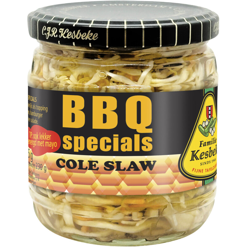 Kesbeke BBQ specials coleslaw