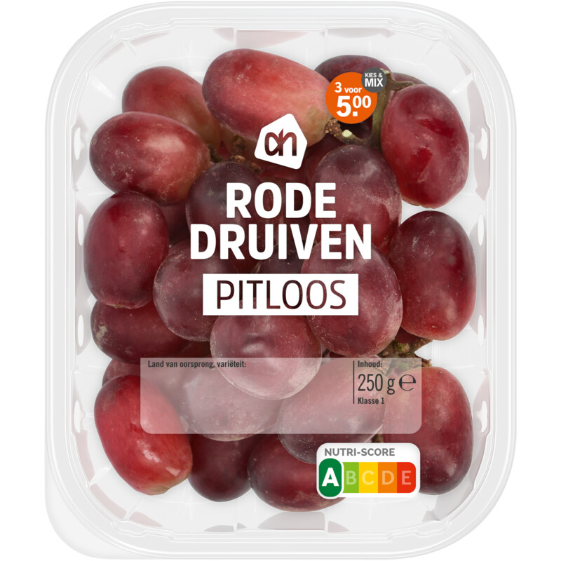 AH Rode druiven pitloos
