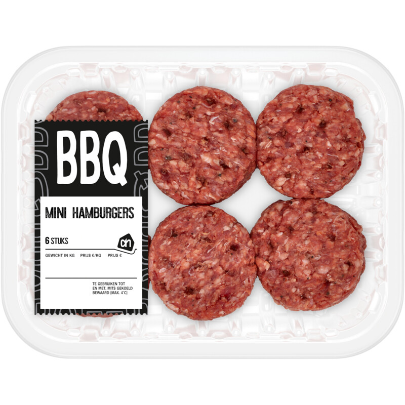 AH BBQ miniburger