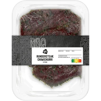 AH BBQ rundersteak chimichurri