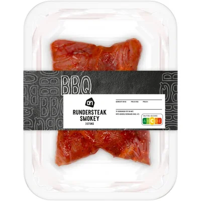 AH BBQ rundersteak smokey