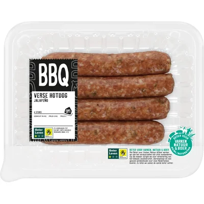 AH BBQ hotdog jalapeño