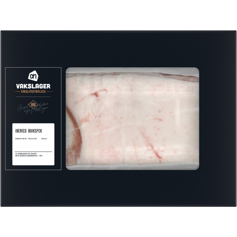 AH Vakslager Iberico buikspek zwoerd