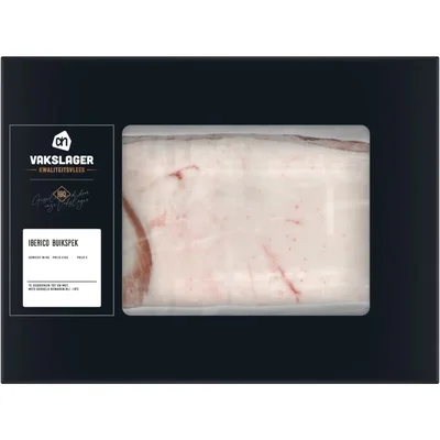 AH Vakslager Iberico buikspek zwoerd