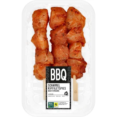 AH BBQ scharrel kipfiletspies Mediterraans