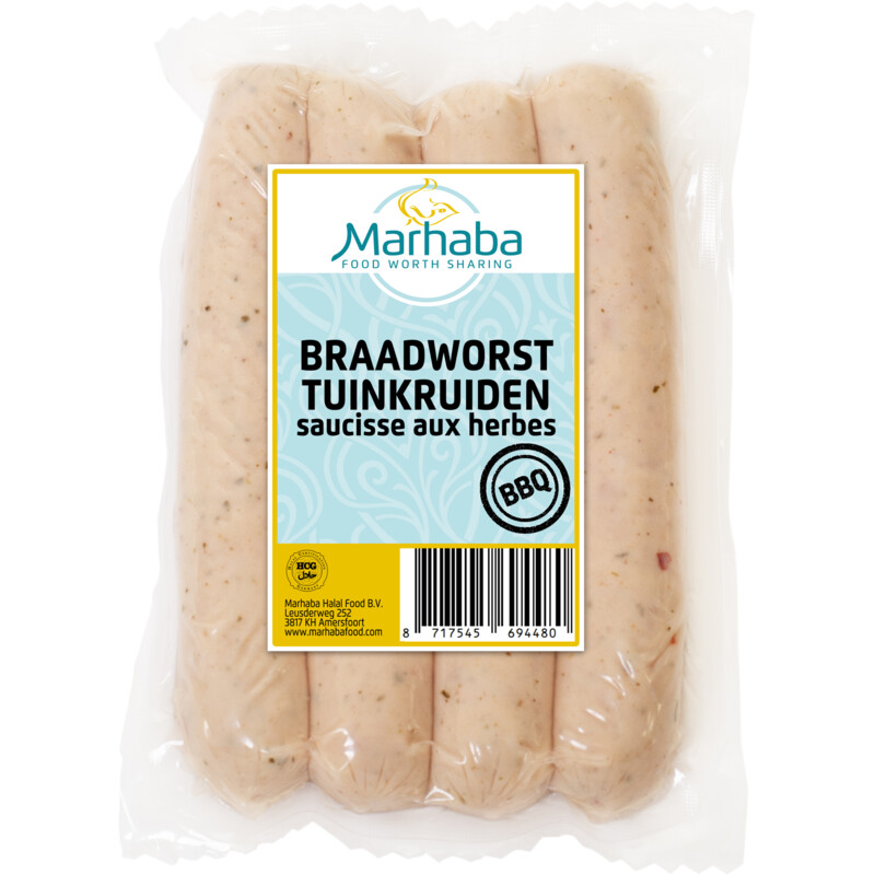 Marhaba Braadworst BBQ tuinkruiden