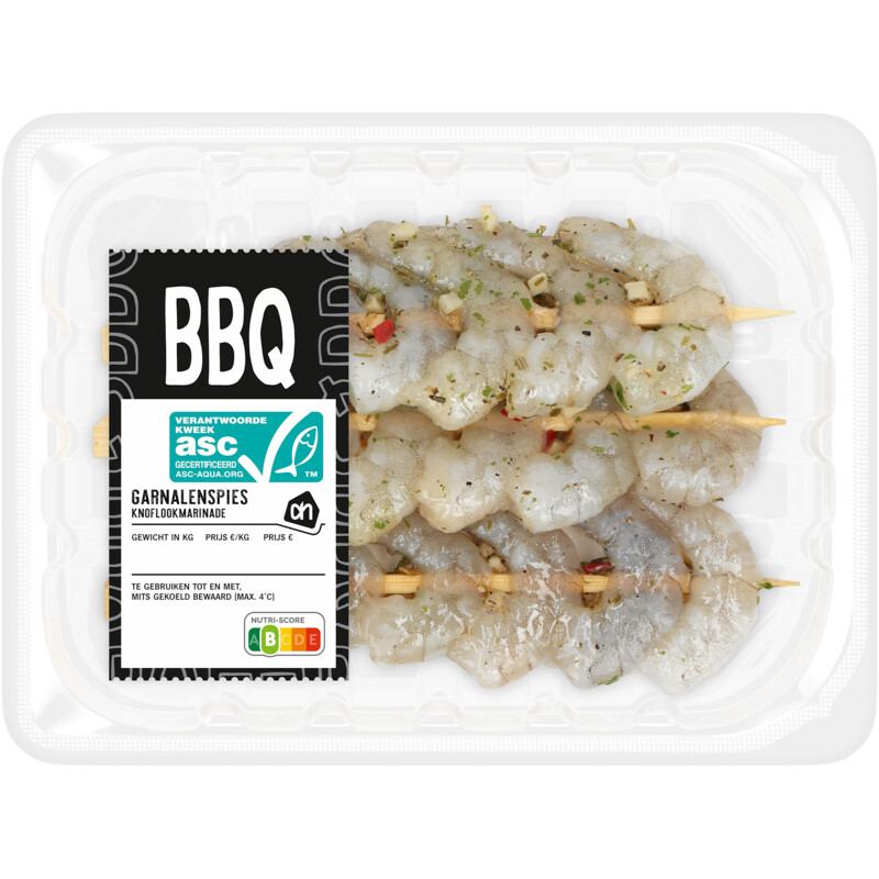 AH BBQ garnalenspies knoflookmarinade