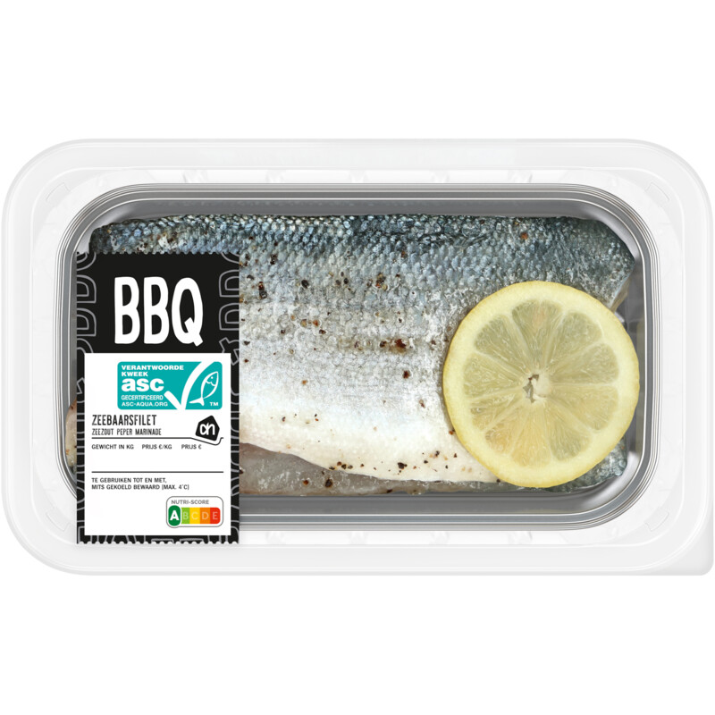 AH BBQ zeebaarsfilet