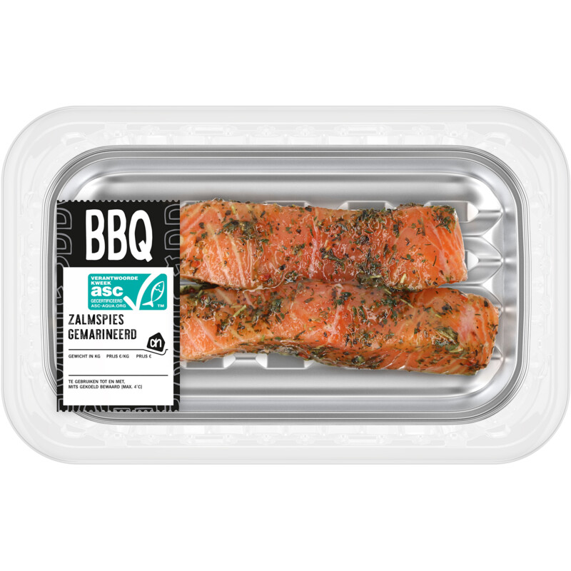 AH BBQ zalmspies gemarineerd