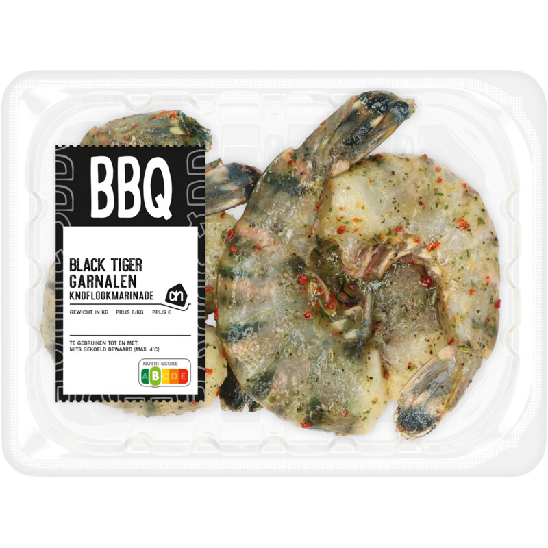 AH BBQ black tiger garnalen knoflook