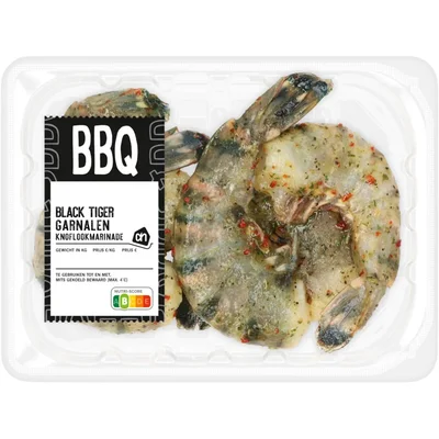 AH BBQ black tiger garnalen knoflook