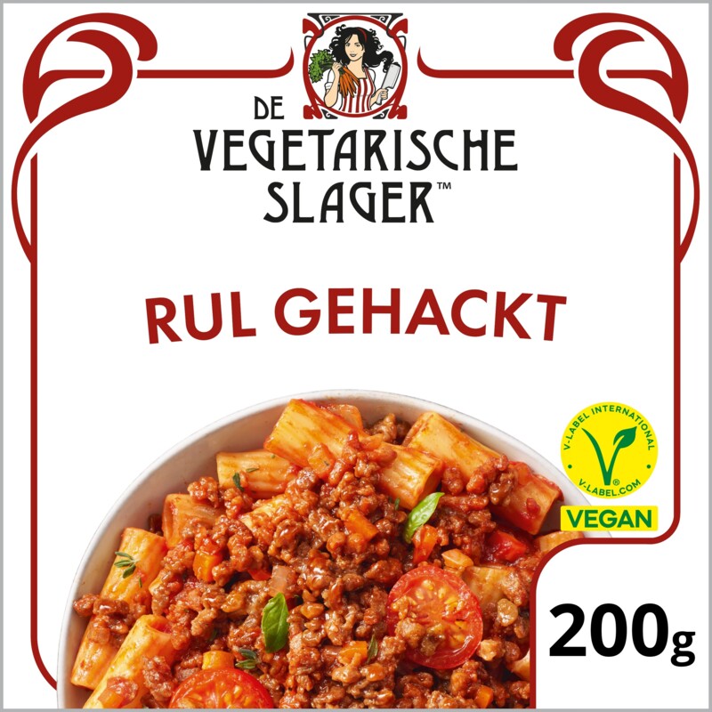 Vegetarische Slager Vegan rul gehackt