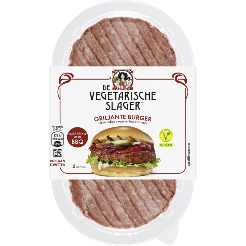 Vegetarische Slager Grillante burger