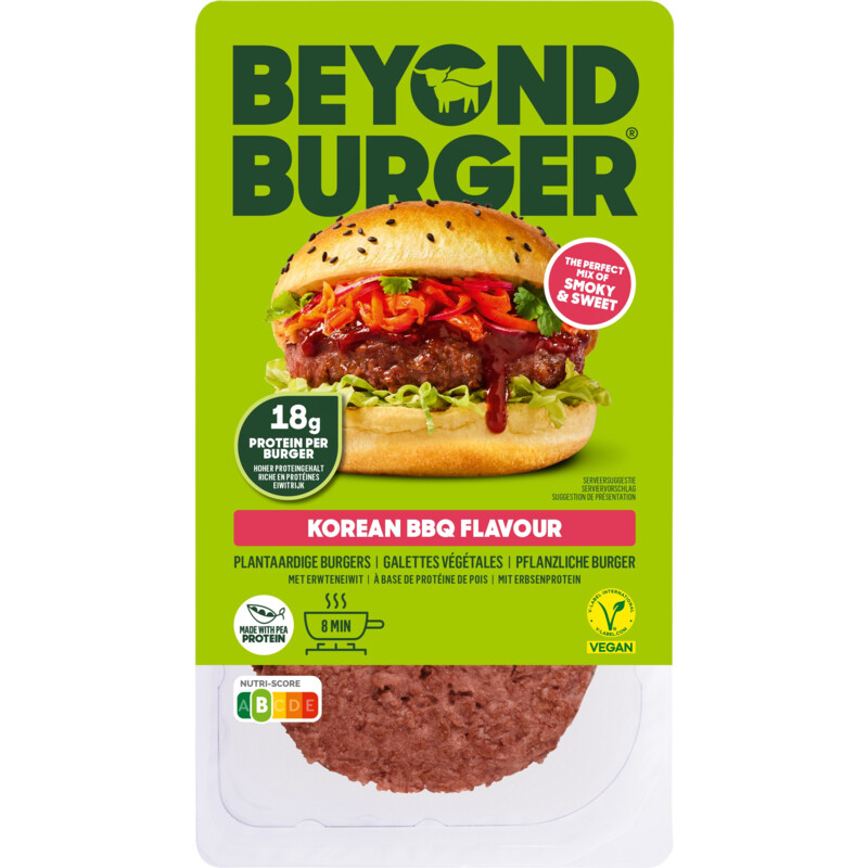 Beyond Meat Korean BBQ flavour burger