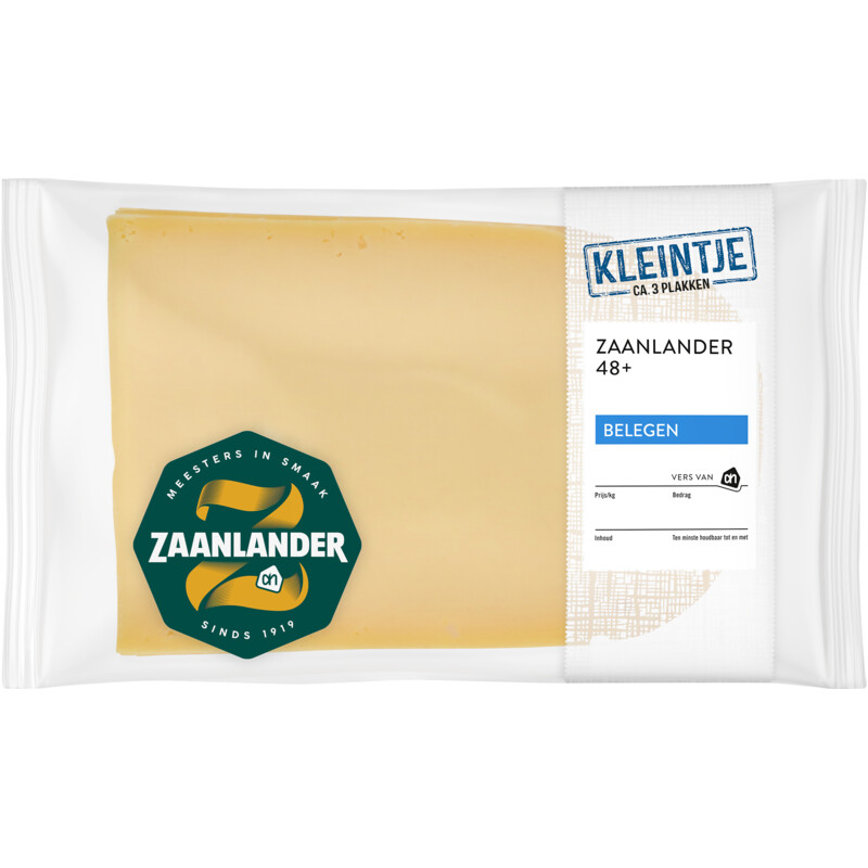 AH Zaanlander Belegen 48+ plakken kleintje