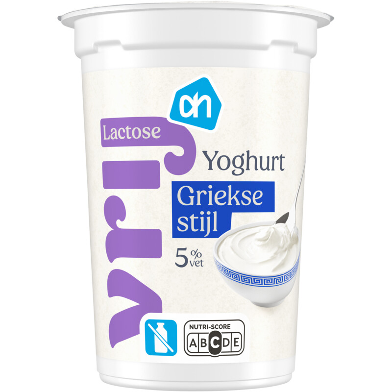 AH Lactosevrije yoghurt Griekse stijl 5%