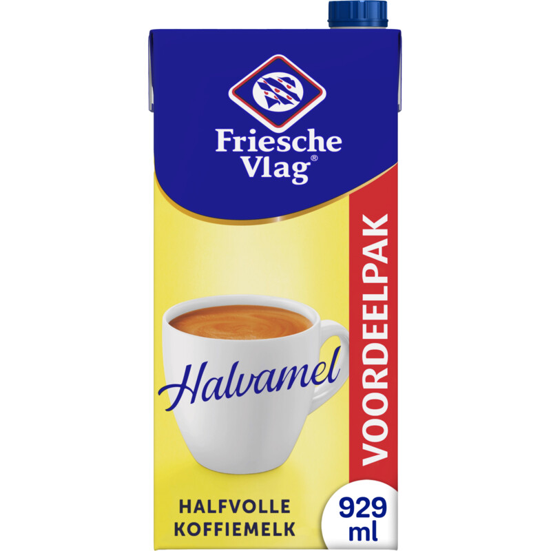 Friesche Vlag Halvamel voordeelverpakking