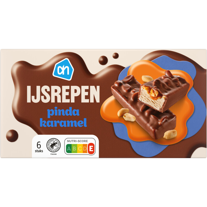 AH Pinda karamel ijsrepen