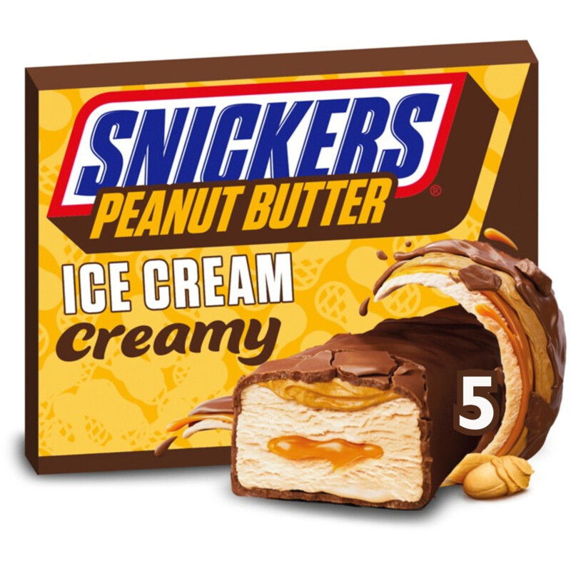 Snickers Creamy ice bar