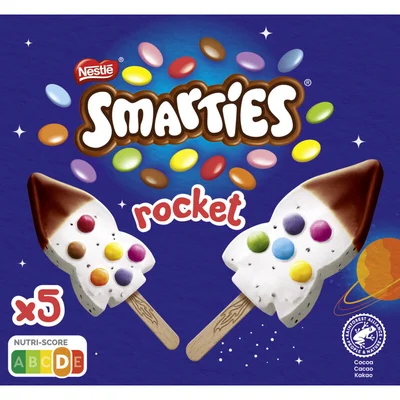 Nestlé Pirulo smarties rocket