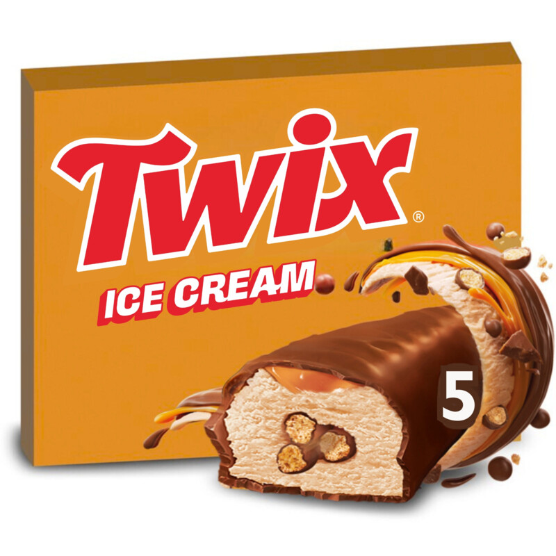 Twix Karamel cookie ice bar