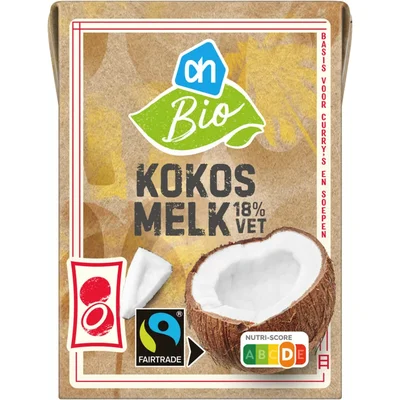AH Biologisch Kokosmelk