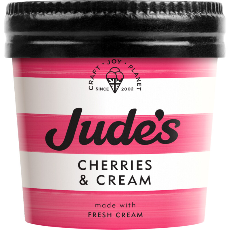 Jude's Cherries en cream
