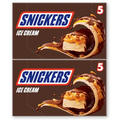 Snickers Karamel pinda ice bar 2-pack