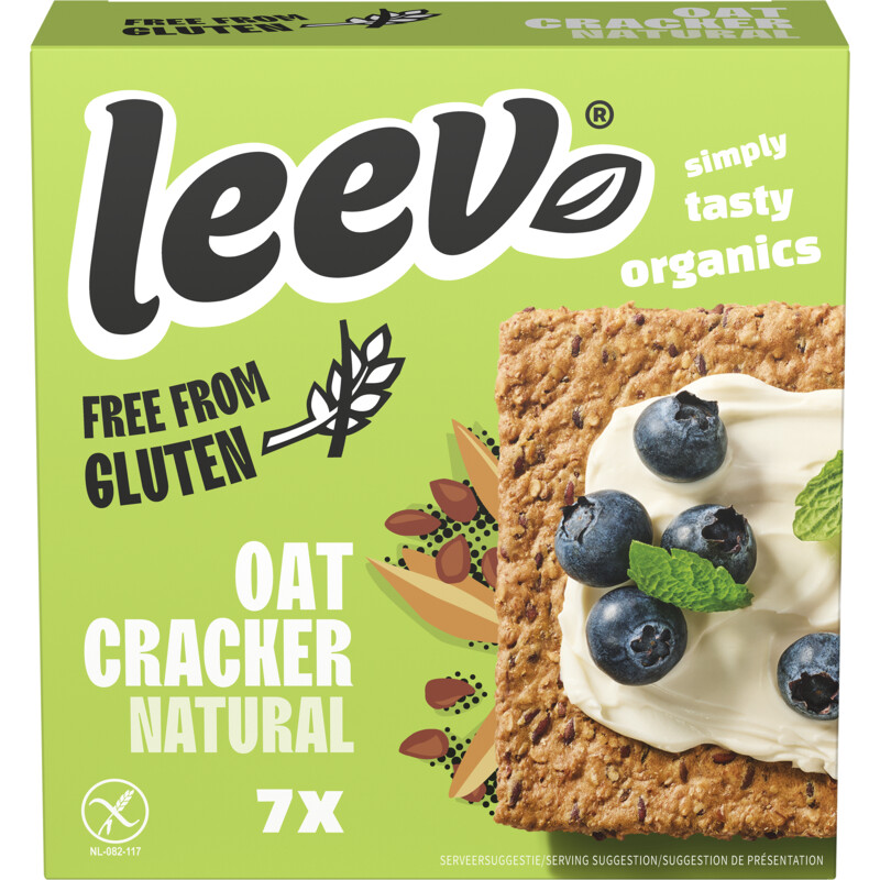 Leev Havercrackers naturel