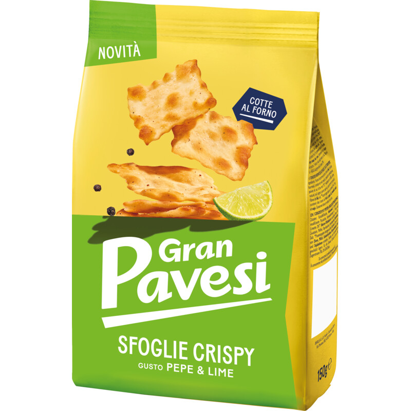 Gran Pavesi Sfoglie pepe & lime