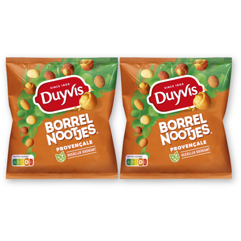 Duyvis Borrelnootjes provencale 2-pack