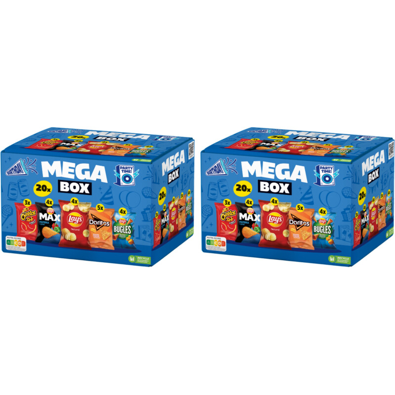 Lay's Mega box 40-pack