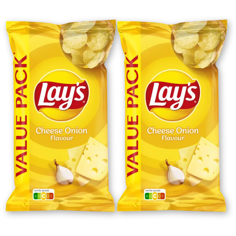 Lay's Cheese onion value pack 2-pack