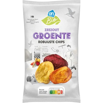 AH Biologisch Robuuste chips groente zeezout