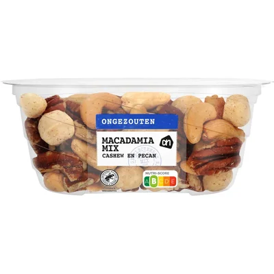 AH Macadamiamix ongezouten