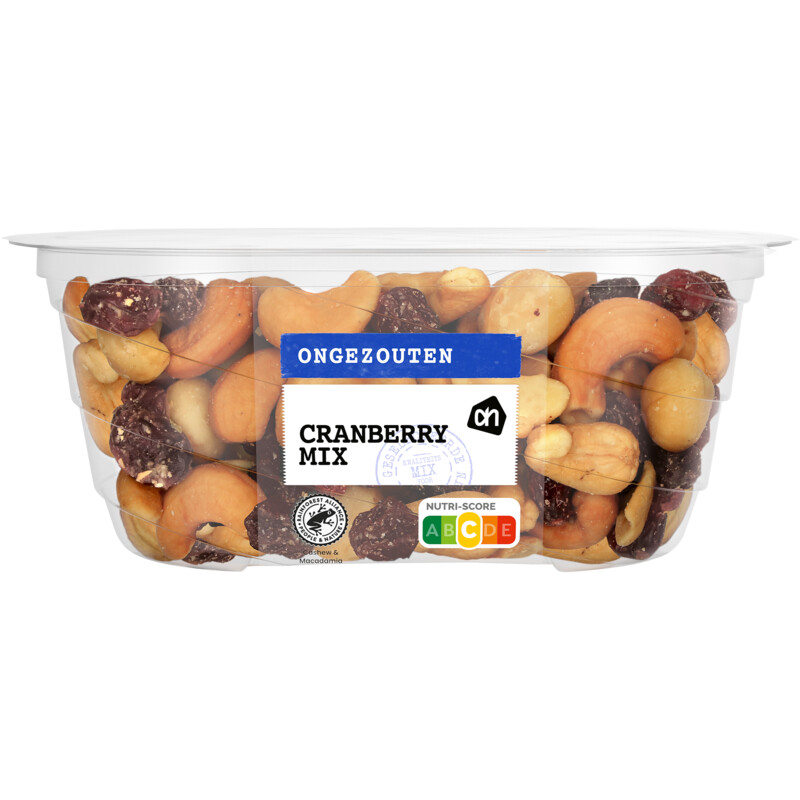 AH Cranberry mix ongezouten