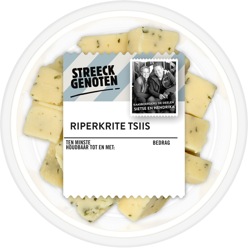Streeckgenoten Kaasblokjes Riperkrite tsiis 48+