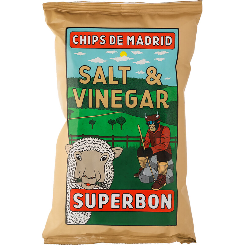 Superbon Chips de Madrid salt & vingegar