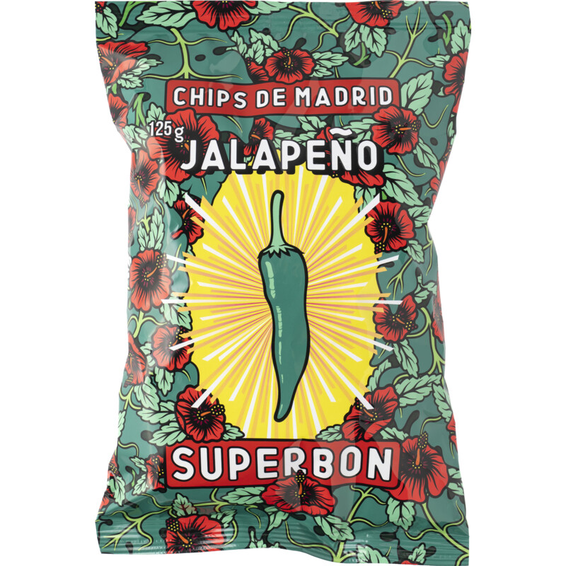 Superbon Chips de Madrid jalapeno