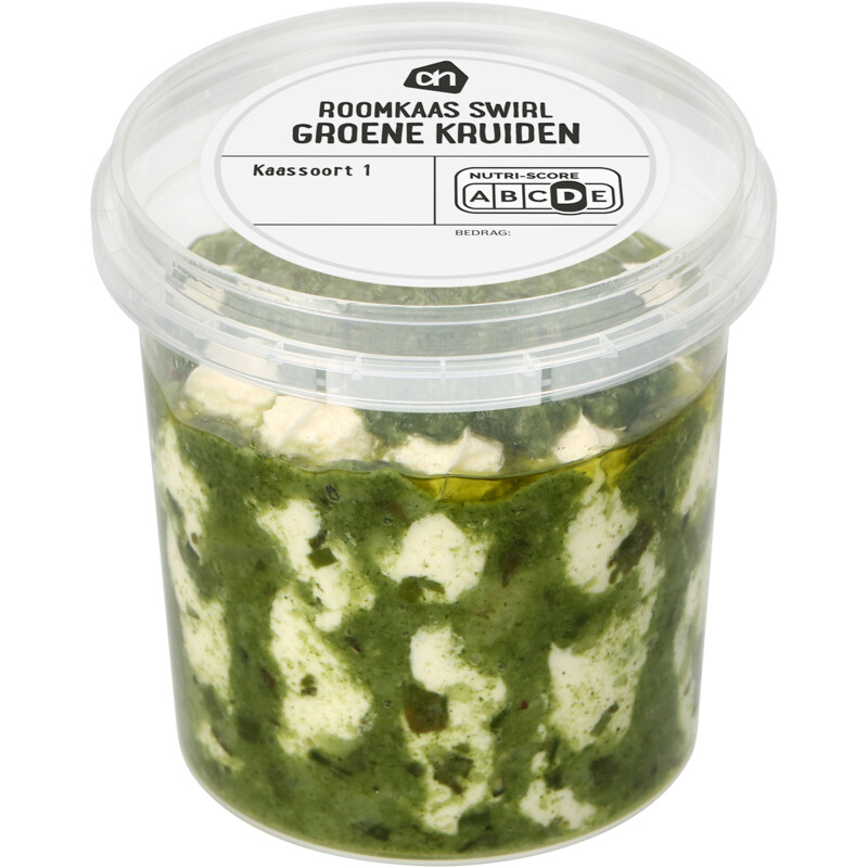 AH Roomkaas swirl groene kruiden
