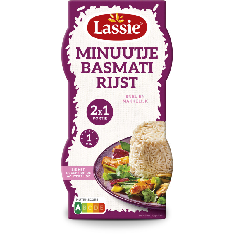 Lassie Basmati rijst minuutje