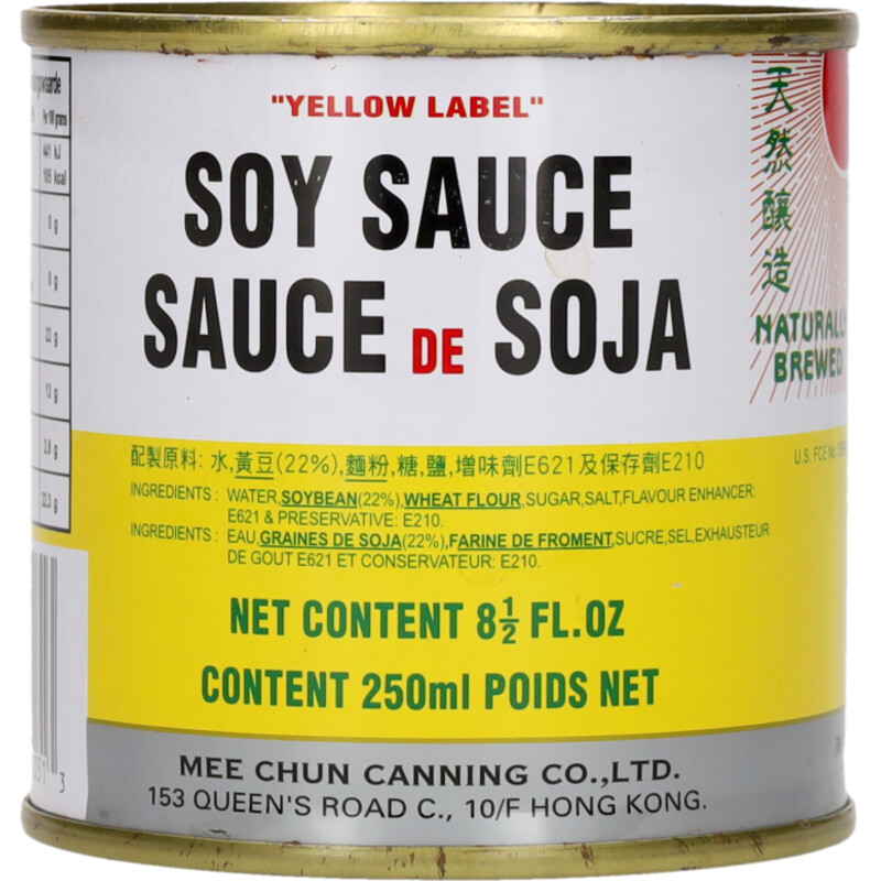 Mee Chun Soja saus yellow label