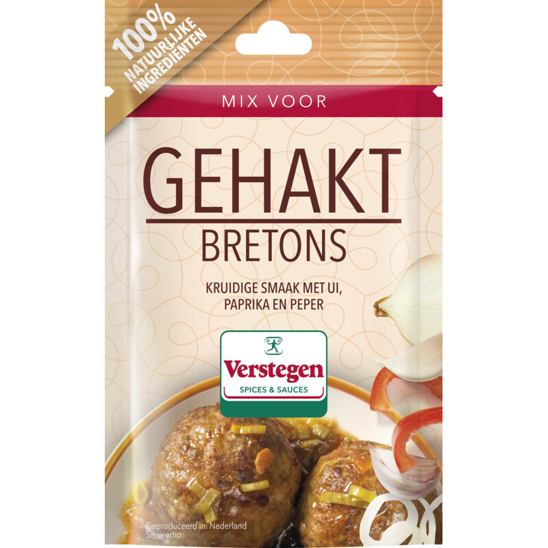 Verstegen Kruidenmix voor gehakt bretons