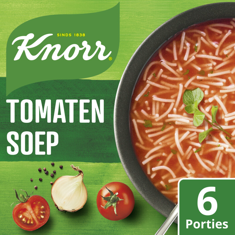 Knorr Mix voor tomatensoep