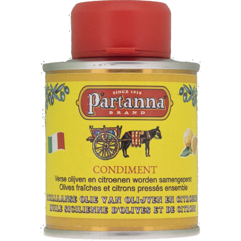 Partanna Olijfolie citroen condiment